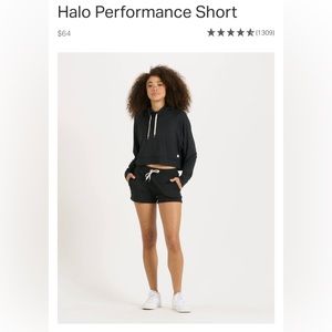 Vuori Halo Performance short black size medium